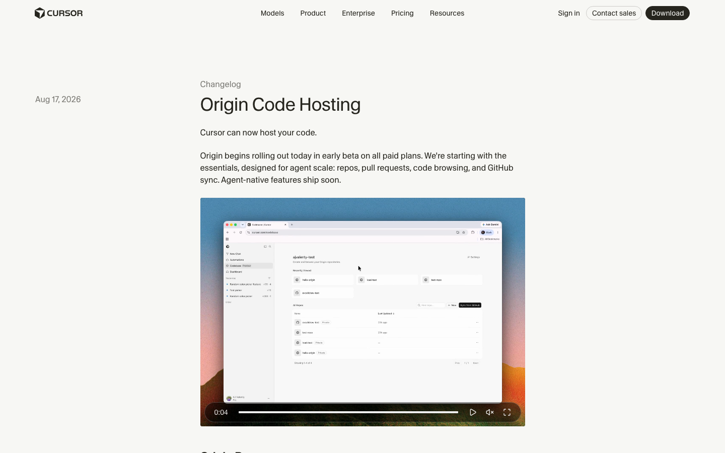 Cursor Origin vs GitHub 2026 — Can an AI Editor Company Replace the World's Largest Code Host?