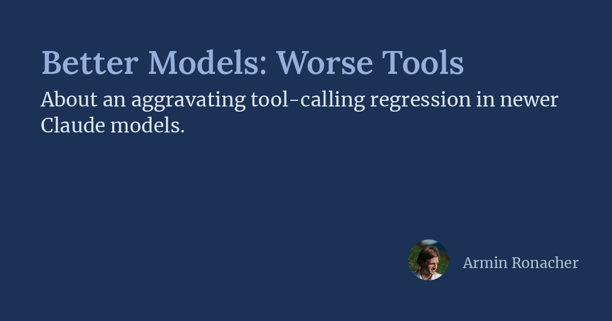 Better Models, Worse Tools: Claude Opus 4.8 Tool-Calling Regression — Deep Dive