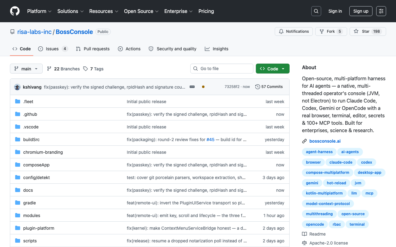 BossConsole Review 2026 — Open-Source JVM-Based Multi-Agent Operator Console