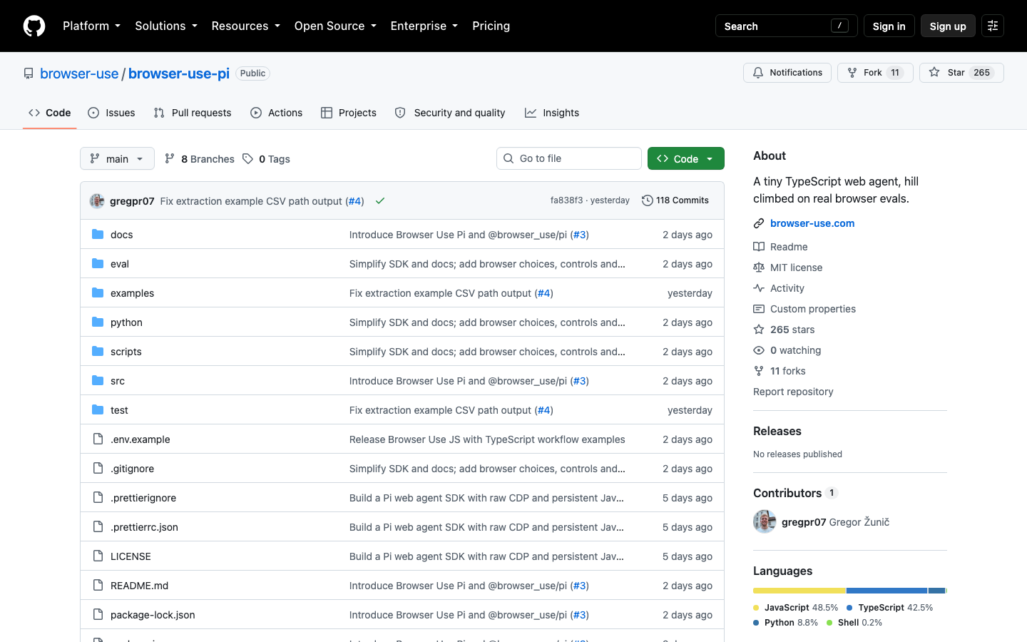 browser-use-pi Review 2026 — A Web Agent That Writes JavaScript Instead of Calling Tools