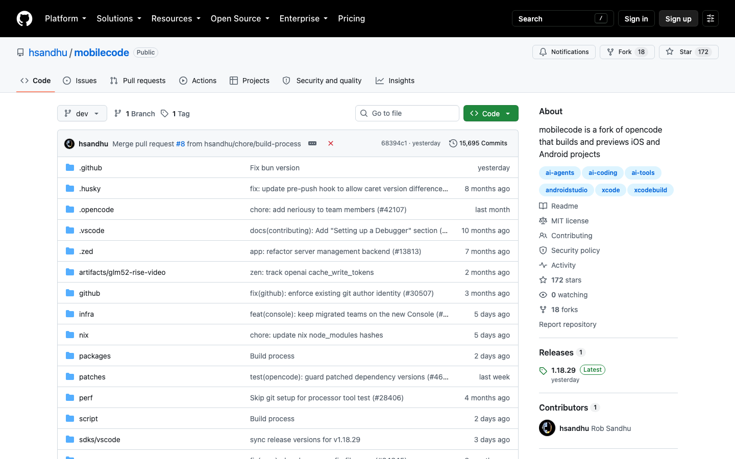 mobilecode Review 2026 — The OpenCode Fork That Puts a Live iPhone or Android Simulator Next to Your Coding Agent