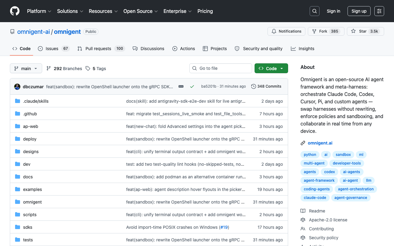 Omnigent Review 2026 — The Open-Source Meta-Harness for AI Coding Agents