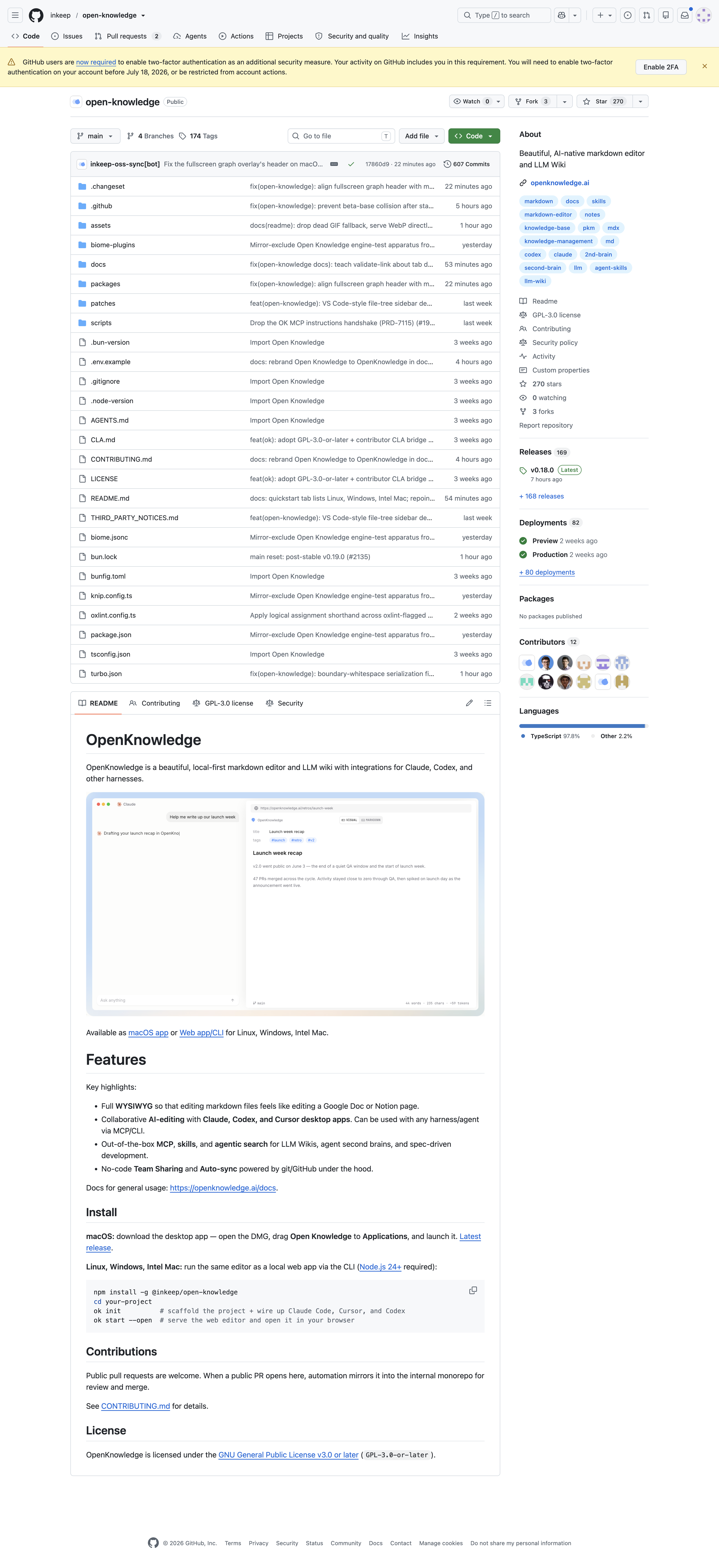 OpenKnowledge Review 2026 — Open-Source AI-Native Editor