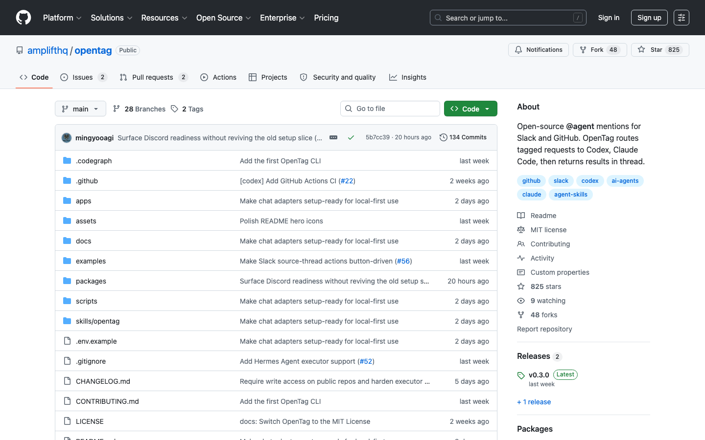 OpenTag Review 2026 — Open-Source @Agent Mentions for Slack and GitHub