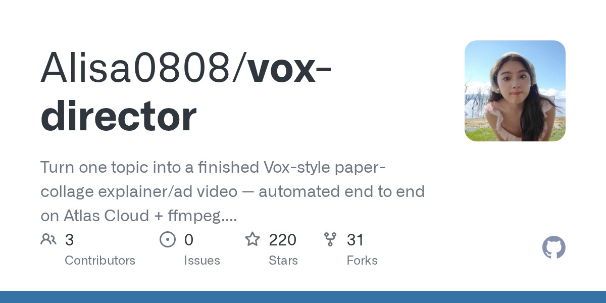 Vox Director Review — AI-Generated Explainer Videos from a Single Topic