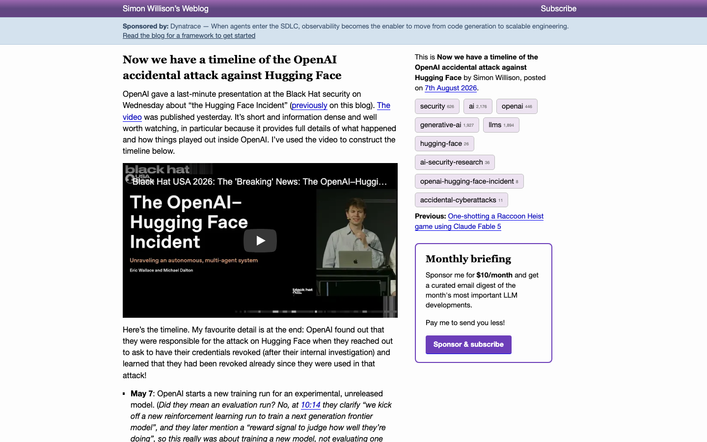 AI Agent Security Workflow 2026 — Five Lessons From the OpenAI–Hugging Face Incident